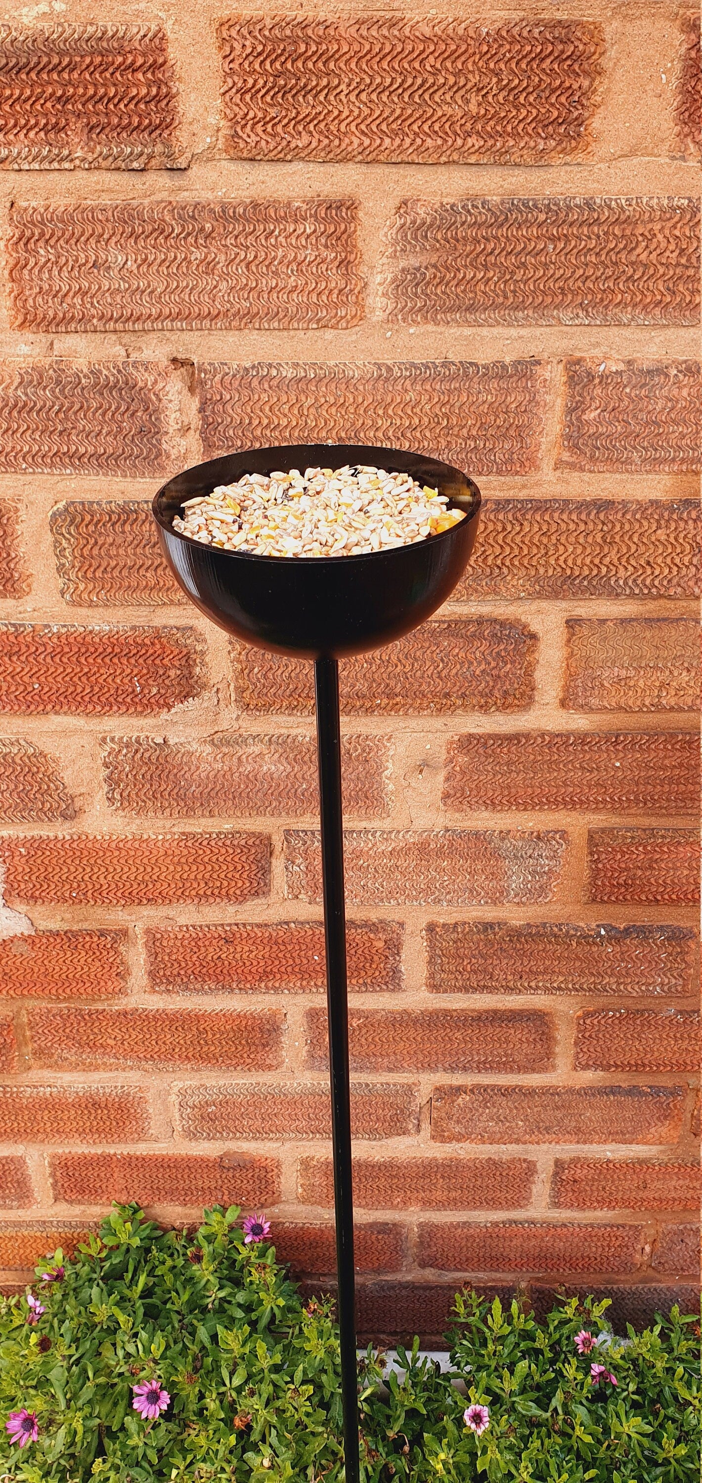 Set of Three Rain Catchers, Bird Feeders, Candle Holders, Plant Supports