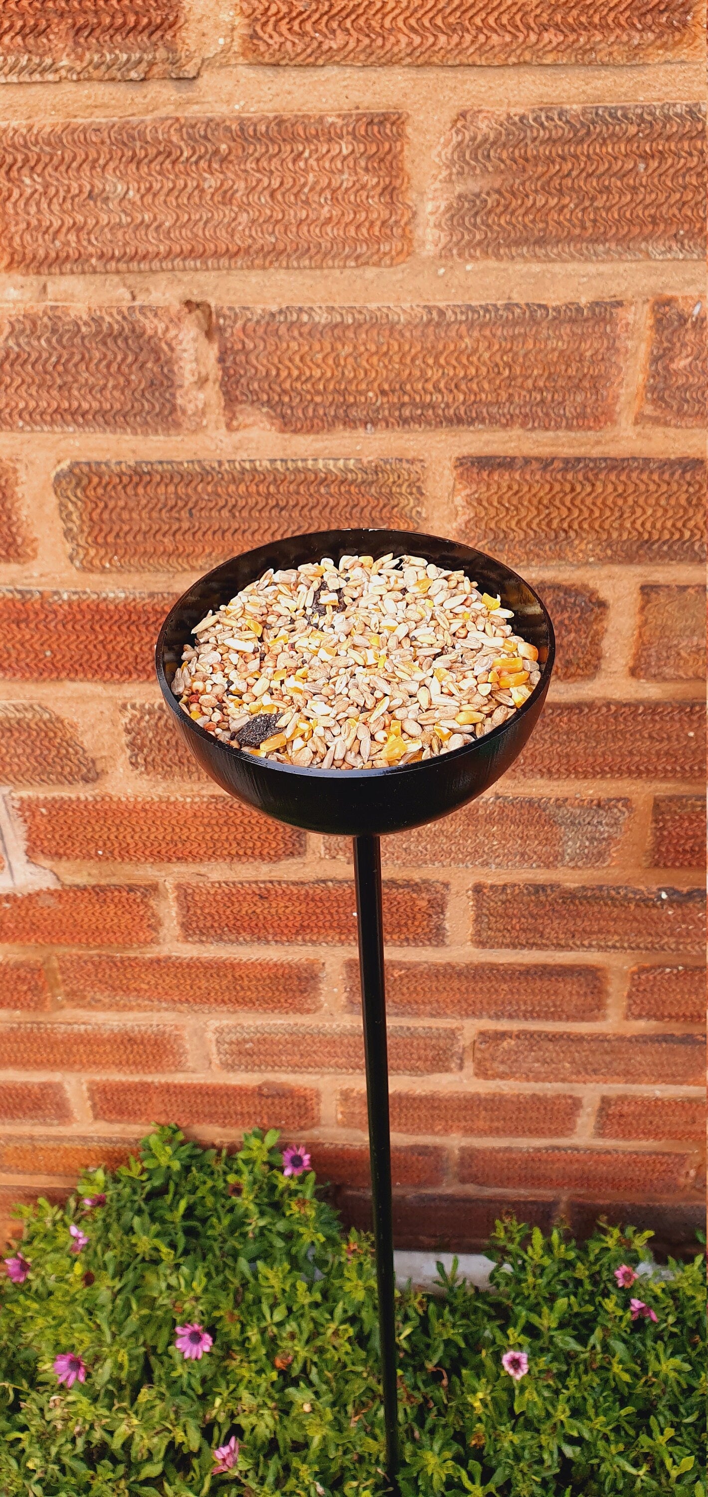 Set of Three Rain Catchers, Bird Feeders, Candle Holders, Plant Supports